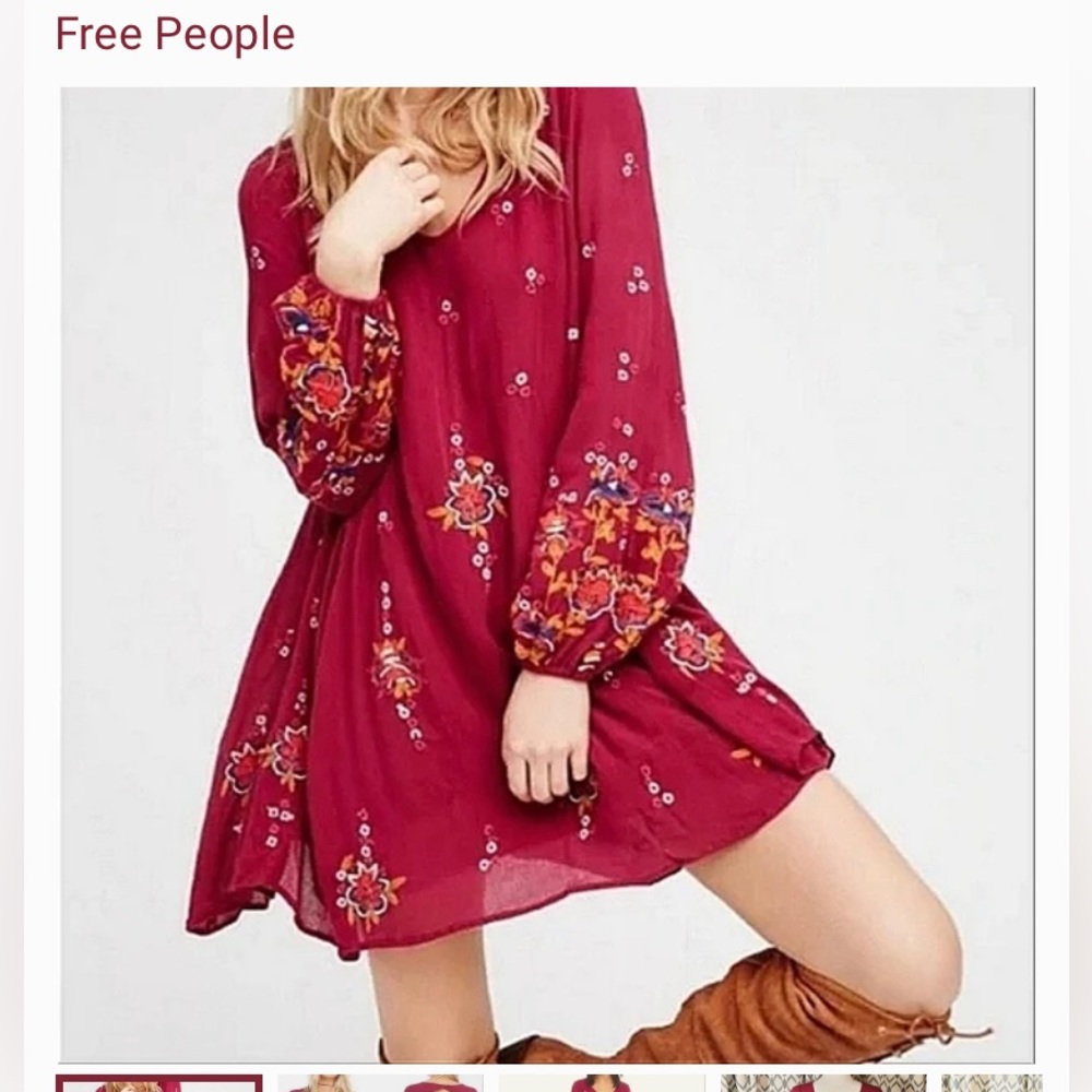 Free people Oxford tunic dress